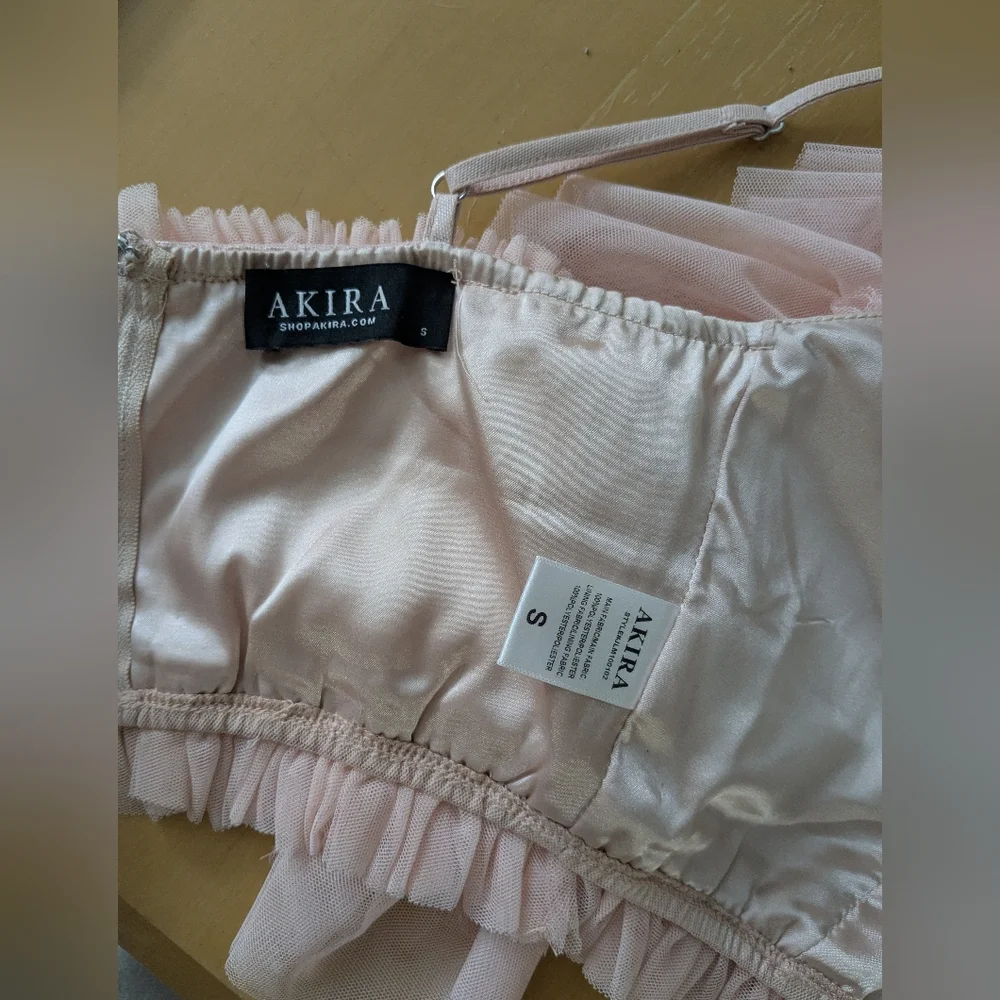 ruffle lace up top - Picture 4 of 8